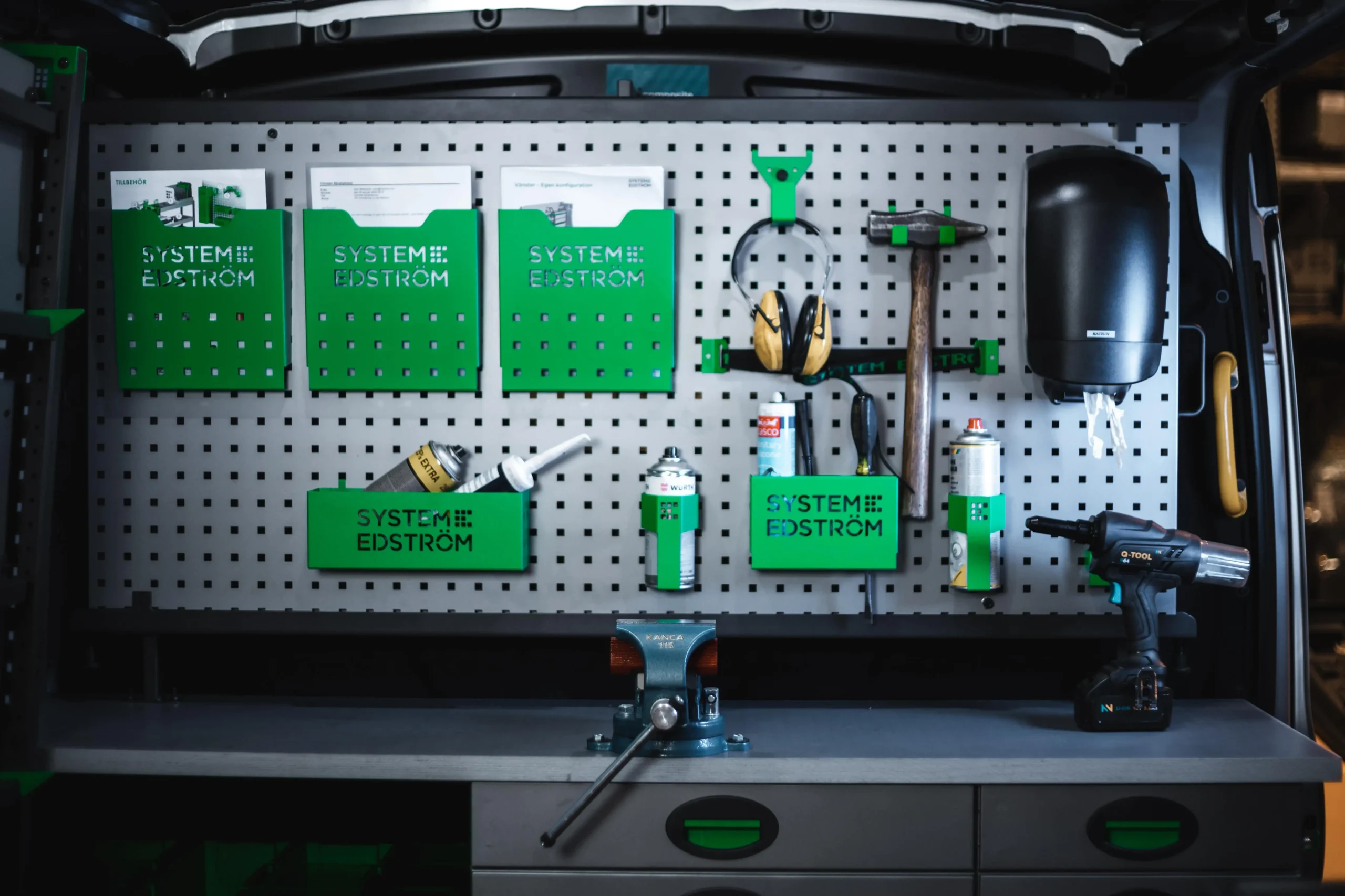 fixation murale system edstrom